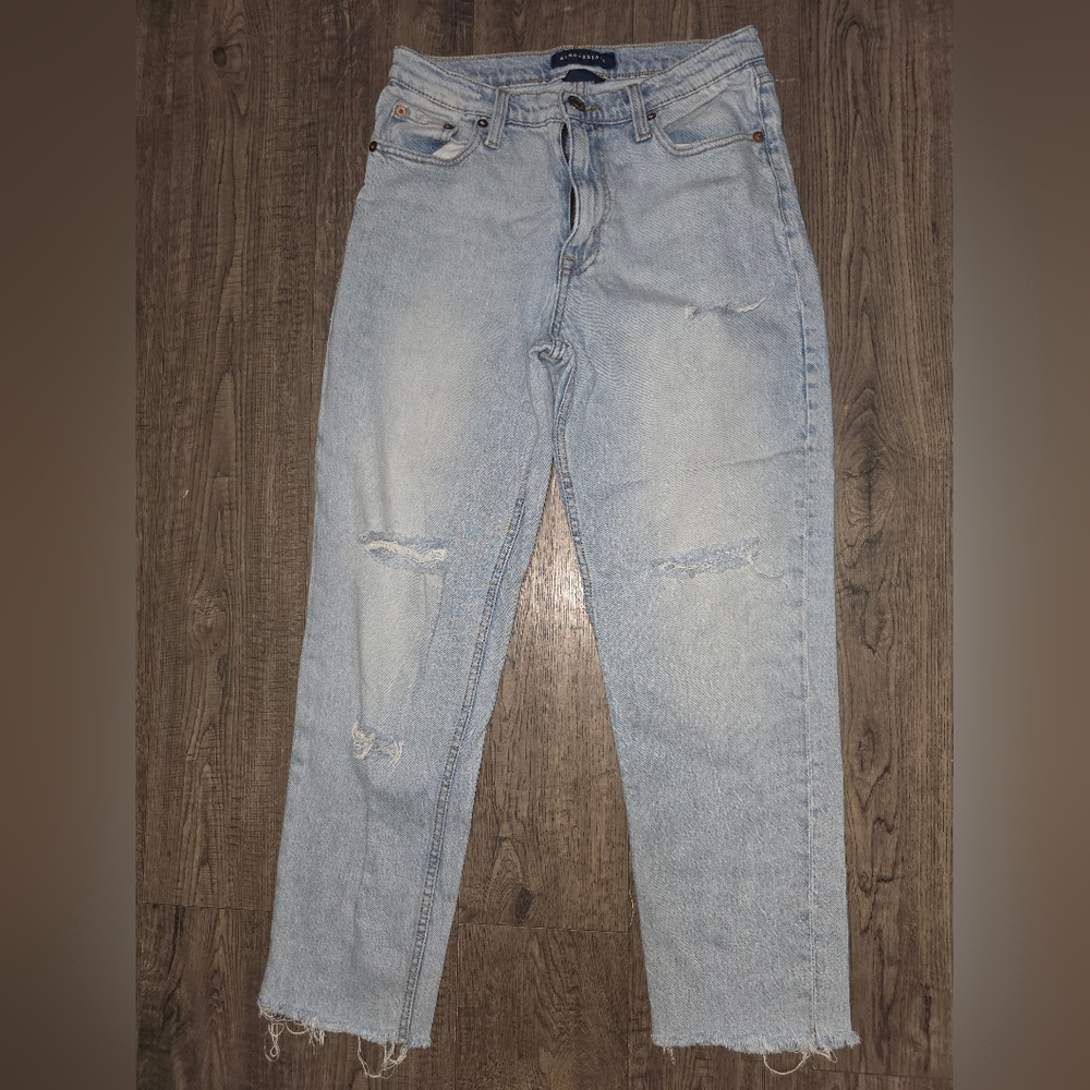 Aeropostale Light Blue Mom Jeans